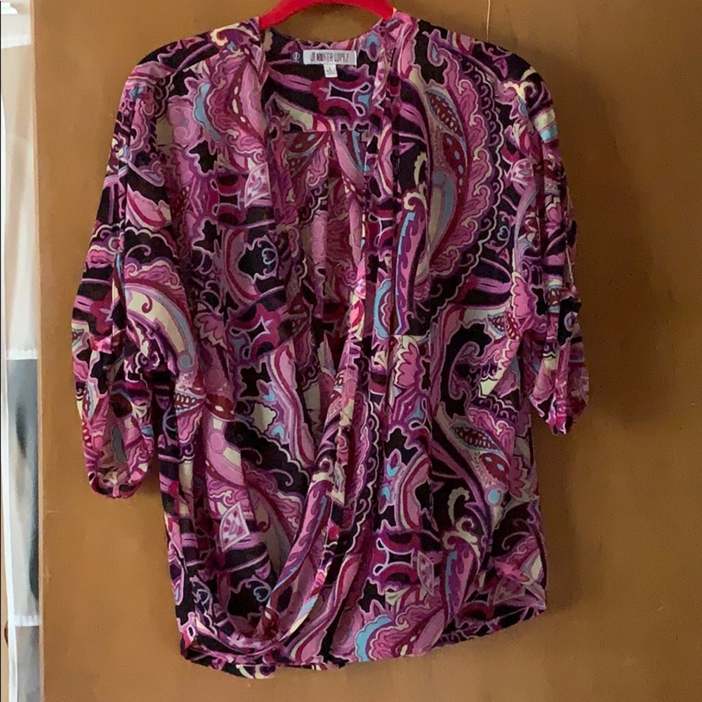 Jennifer Lopez blouse size Large